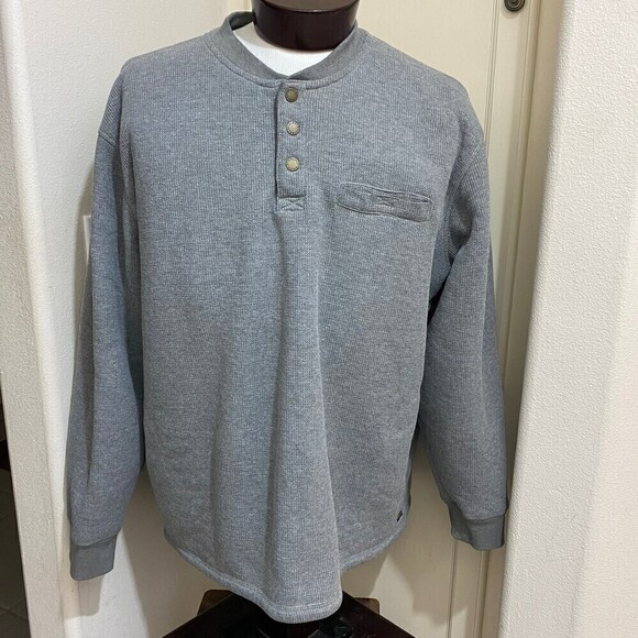 Stanley Grey Fleece Lined Pullover Size 2 X-LARGE - Picture 1 of 7